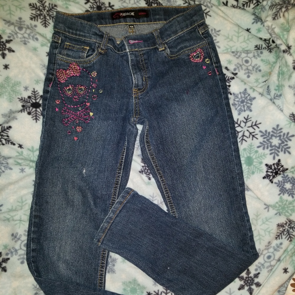 Girls jeans sz 12